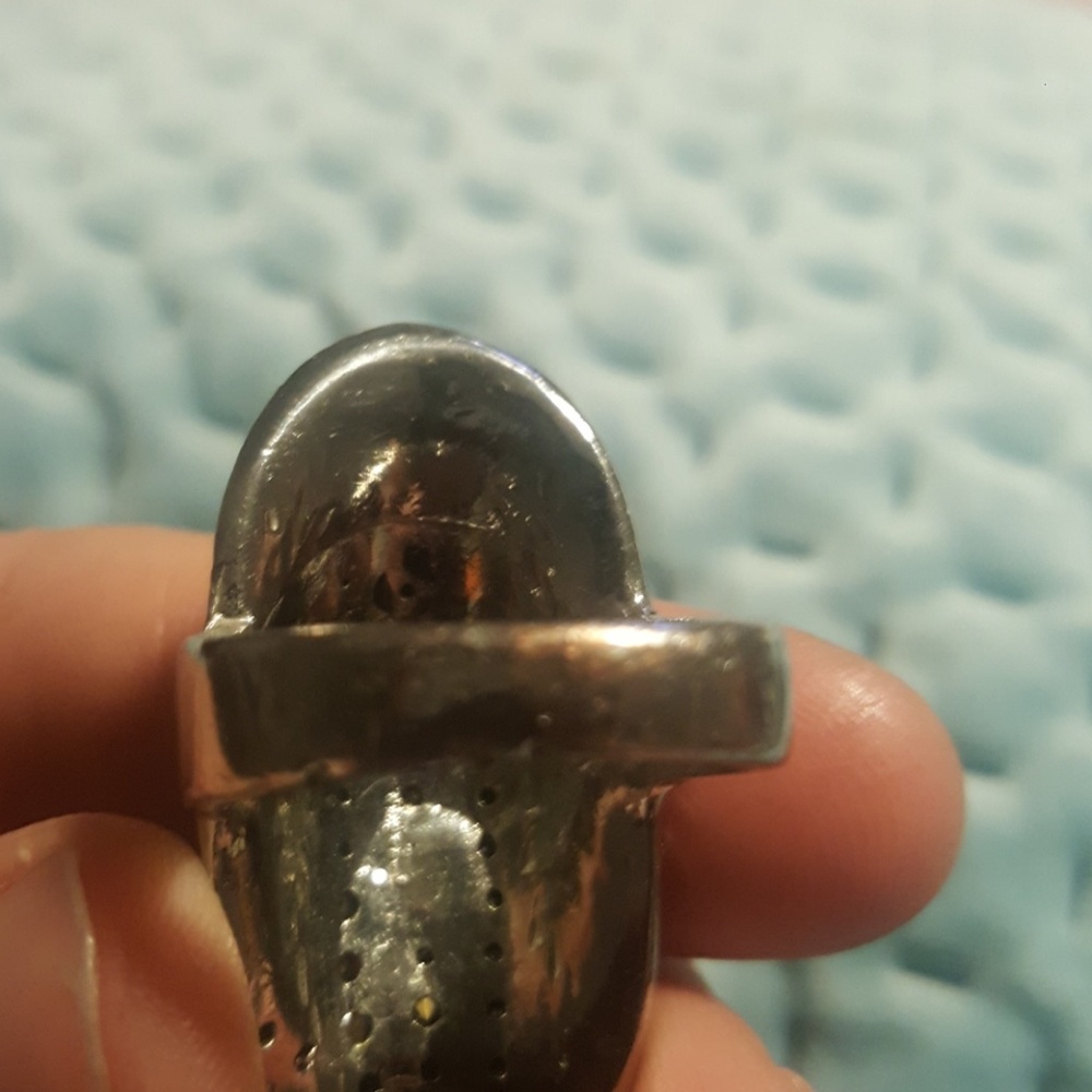 Silver Statement Ring - image 3